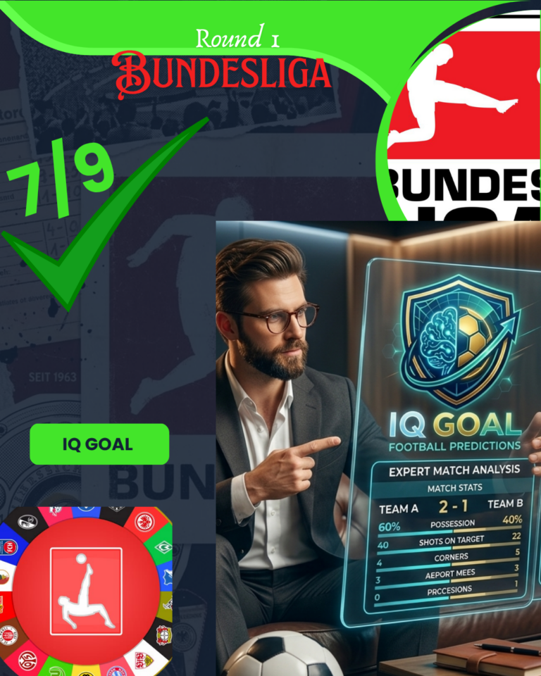 Bundesliga Round 1 - 78 % ✔️